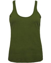Timberland - Tank Silk Insert Top Vest A0081 001 Cotton - Lyst