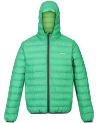 Regatta - Marizion Baffled Hooded Padded Jacket (Field/Jasmine) - Lyst