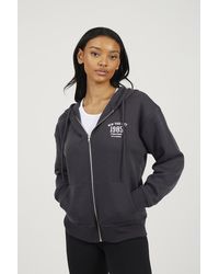 Brave Soul - Zip Through Hoodie - Lyst