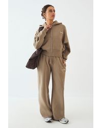 DSGN Studio - Deep Hem Boxy Crop Zip Through Hooded Tracksuit - Lyst