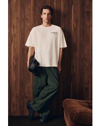 Grimelange - Oversized Printed Crew Neck T-Shirt - Lyst