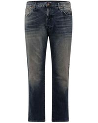 Replay - Sartoriale Relaxed Fit Straight Leg Jeans - Lyst