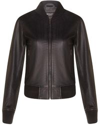 Infinity Leather - Classic Ma-1 Bomber Jacket-Newcastle - Lyst