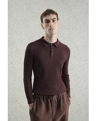 Giesto - Slim Fit Polo Neck T-Shirt - Lyst