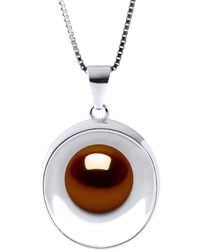 Diadema - Reflections Necklace Freshwater Pearl 9-10 Mm 925 - Lyst