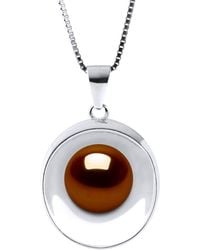 Diadema - Reflections Necklace Freshwater Pearl 9-10 Mm 925 - Lyst