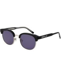 Replay - Metal Sunglasses - Lyst