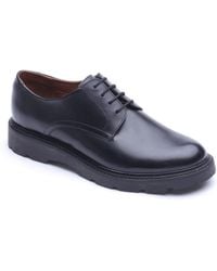 Base London - Vector Leather Lace-Up Shoes - Lyst