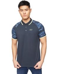 Crosshatch - Cramdark Camo Polo Shirt Cotton - Lyst