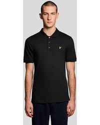 Lyle & Scott - Plain Polo Shirt - Lyst
