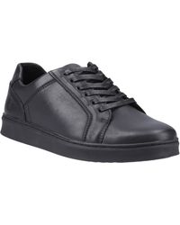 Hush Puppies - Madden Leather Trainers - Lyst