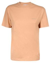Off-White c/o Virgil Abloh - Diag Regular Fit Braunes T-Shirt - Lyst