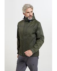 Mountain Warehouse - 'Torrent' Rain Jacket With Zipped Pockets Waterproof Adjustable Hem - Lyst