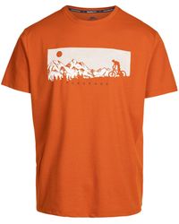 Trespass - Nellow Biker T-Shirt (Burnt Marl) - Lyst