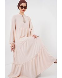 Bigdart - Maxi Dress With Bow Detail - Lyst