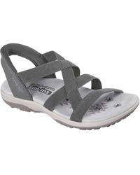 Skechers - Reggae Slim Stretch Flex Textile Sandals - Lyst