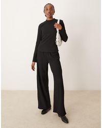 Vila - Textured Long Sleeve Top Co-Ord - Lyst