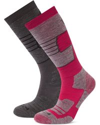 TOG24 - Linz 2 Pack Ski Socks Marl/Dark Wool - Lyst