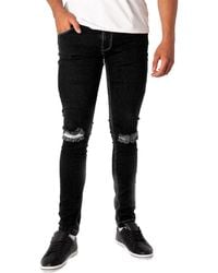 Soulstar - Skinny Jeans Ripped Stretch - Lyst