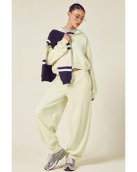 Boohoo - Boxy Zip Through Hoodie And Barrel Leg Jogger Tracksuit - Lyst