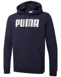 PUMA - Essentials Full-Length Hoodie Hoody Hooded Top - Lyst