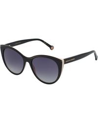 Carolina Herrera - Her0142S Acetate Butterfly Sunglasses For - Lyst