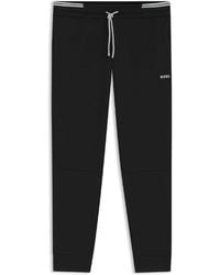 BOSS - Pants Zone Tracksuit Bottoms In Zwart - Lyst