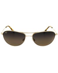 Maui Jim - Aviator Bronze Polarized Sunglasses - Lyst