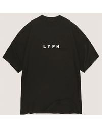 Lyph - Crew Neck Ribbed Collar Short Sleeve Boyfriend T-Shirt - Lyst