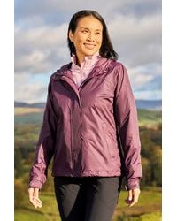 Mountain Warehouse - 'Torrent' Waterproof Jacket With Adjustable Hood & Cuffs Long Sleeve Trekking Raincoat - Lyst