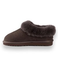 Aus Wooli - Australia Sheepskin Wool Traditional Ankle Slippers - Lyst