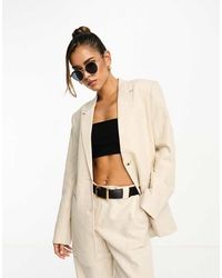 NA-KD - Co-Ord Oversized Tailored Blazer - Lyst