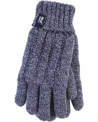Heat Holders - Cable Knit 2.3 Tog Gloves For Winter - Lyst