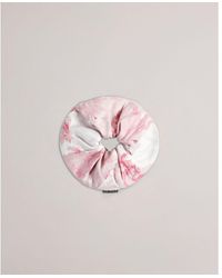 Ted Baker - Florset New Romantic Printed Scrunchie, Deep - Lyst