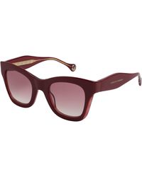 Carolina Herrera - Ch0015S Acetate Butterfly Sunglasses For - Lyst
