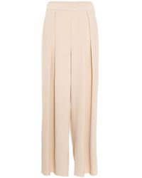 Quiz - Textured Palazzo Trousers - Lyst