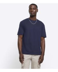 River Island - T-Shirt Ri Studio Regular Fit - Lyst