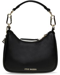 Steve Madden - Accessoires Bprime Schoudertas In Zwart Goud - Lyst