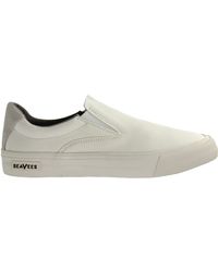 Seavees - Hawthrone Slip On Standard Bleach Poplin Off Shoes - Lyst