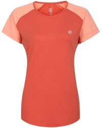 Dare 2b - Dames Corral Lichtgewicht T-shirt In Oranje - Lyst