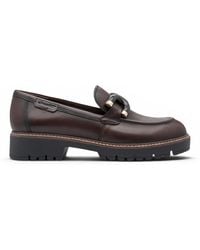 Tamaris - Leather Loafer Comfort Shoes - Lyst