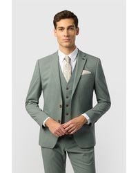 Antique Rogue - Single Breasted Two Button Slim Fit Suit Jacket - Lyst