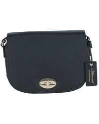 Ashwood Leather - 'Stellia' Real Crossbody Bag With Twist Lock - Lyst