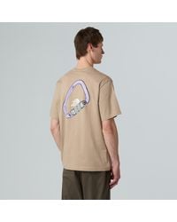 The North Face - Explore Carabiner Relaxed T-Shirt Mushroom - Lyst