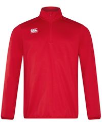Canterbury - Quarter Zip Training Midlayer (Flag) - Lyst