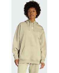 adidas - Essentials Oversized Fleece Hoodie - Lyst