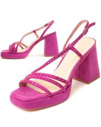 Montevita - Heel Sandal Festsand2 - Lyst