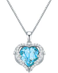 Rafaela Donata - Embellished With Swarovski Crystals Necklace Sterling - Lyst