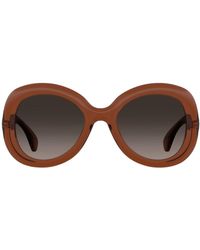 Moschino - Sf Lens Rounded Sunglasses - Lyst