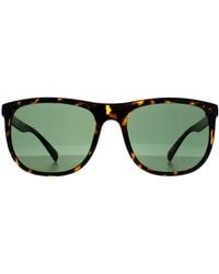 Calvin Klein - Square Shiny Havana Ck22557S - Lyst
